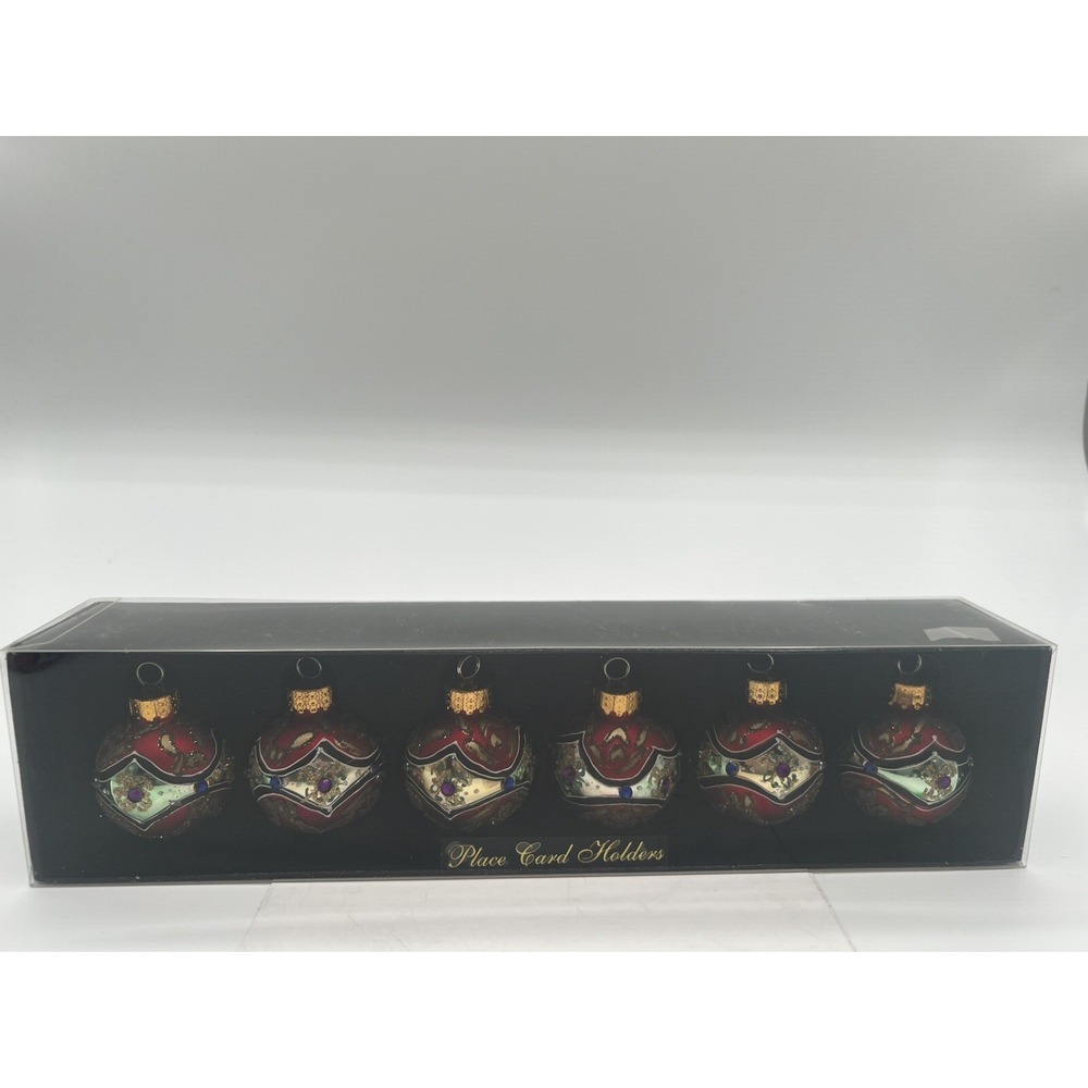 One Hundred 80‎ New In Box Christmas Card Holders